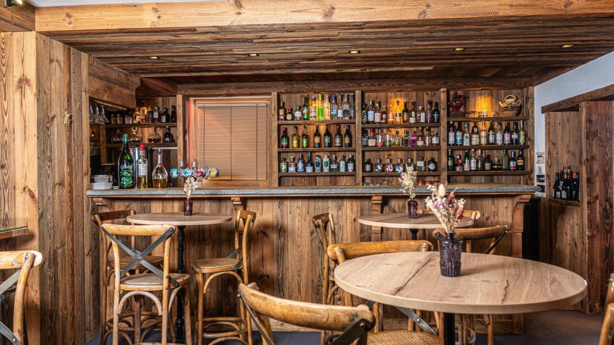 Bar - Hôtel Les Peupliers à Courchevel